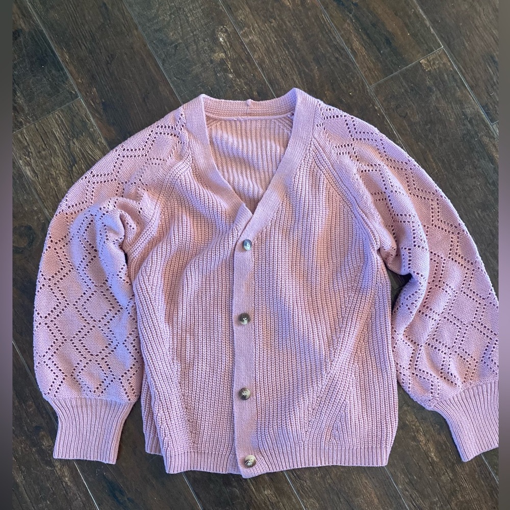 NWOT Pink Sweater